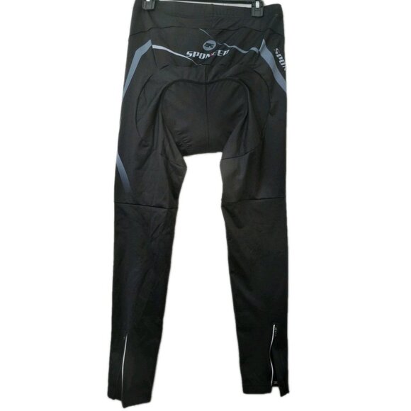 Sponeed Men's Cycling Pants – Size XXL – Black – Padded & Breathable - Picture 4 of 11